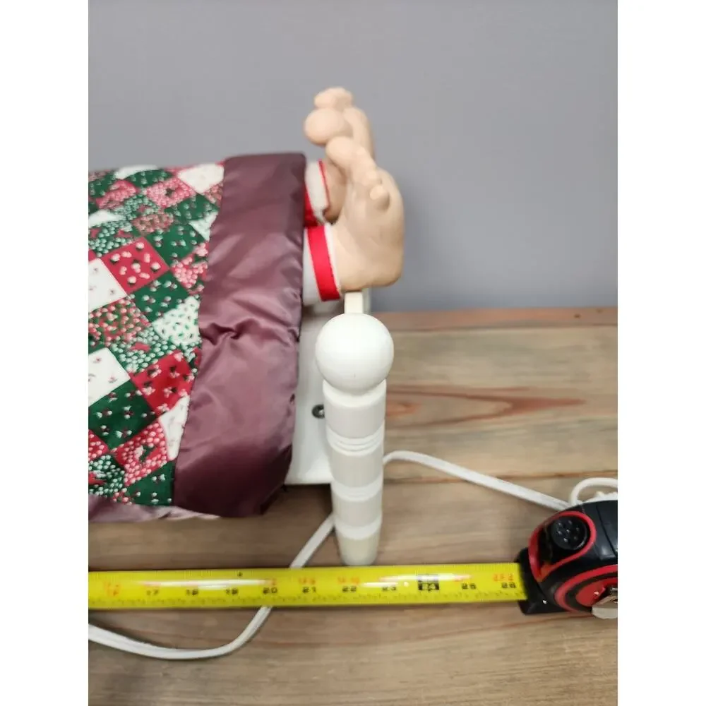 VTG Telco Motionette Sleeping Snoring Whistling Santa Animated Tested Works